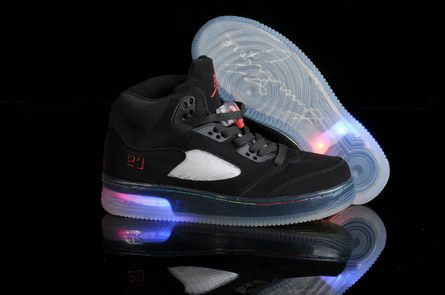 men jordan 5 air force one night light shoes-003